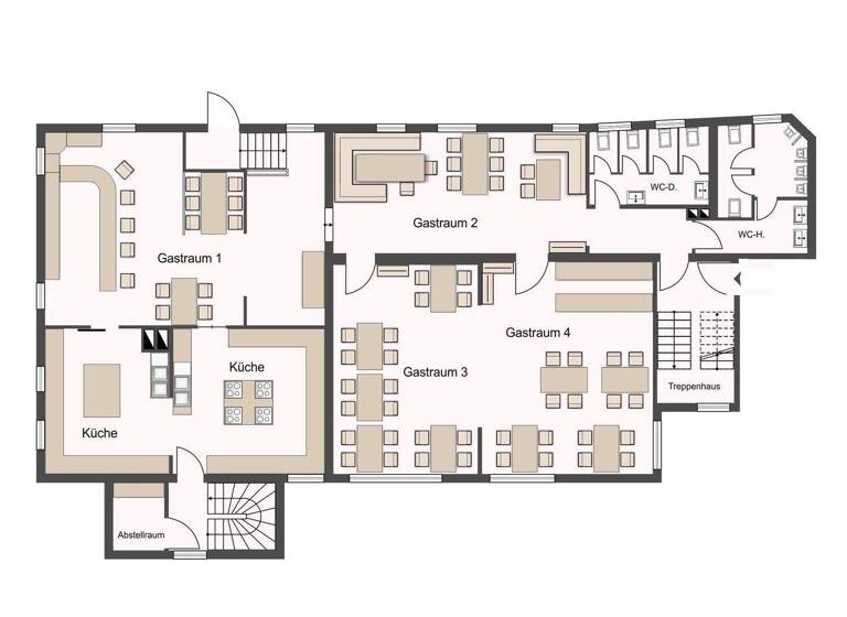 Gewerbeobjekt zum Kauf als Kapitalanlage geeignet 1.380.000 € 31 Zimmer 1.019 m² 1.359 m² Grundstück Dernbach 56428