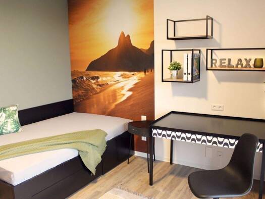 Studio zur Miete 699 € 1 Zimmer 24 m² 5. Geschoss frei ab sofort Oderstraße 194 Neukölln Berlin 12051