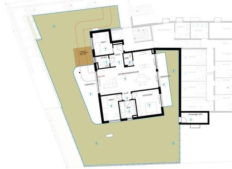 Wohnung zum Kauf provisionsfrei 819.000 € 4 Zimmer 123 m² Herderweg 16 + 16/1 Winnenden 71364