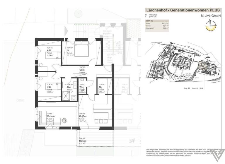 Wohnung zum Kauf 545.547 € 4 Zimmer 96 m² Goldegg 5622