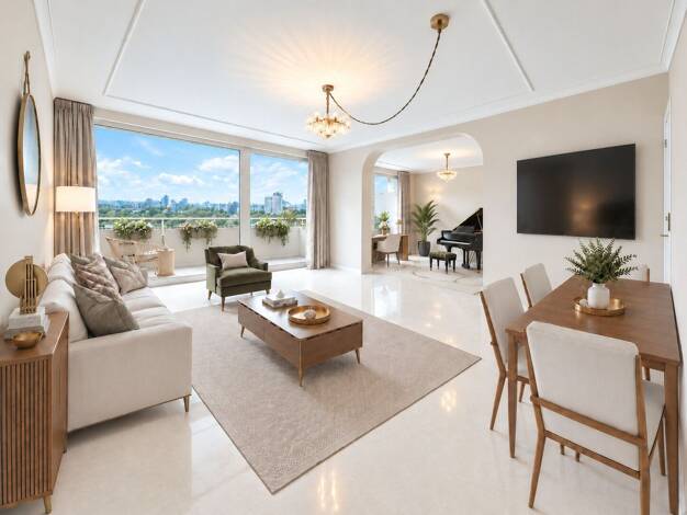 Wohnung zum Kauf 915.000 € 4 Zimmer 134 m² 14. Geschoss Bogenhausen München 81927