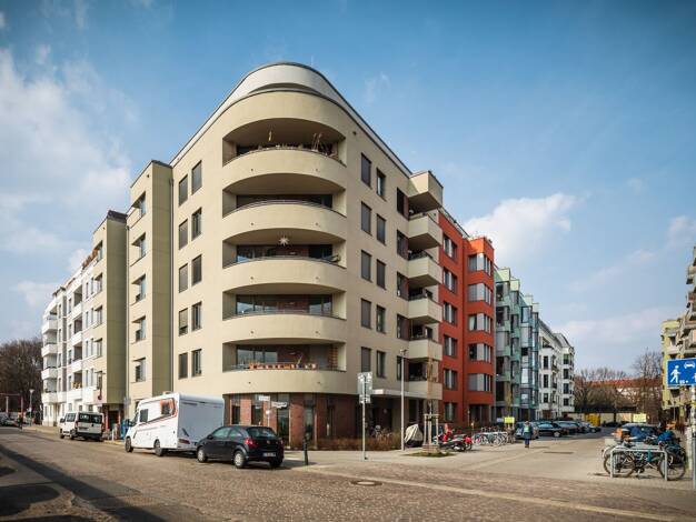 Wohnung zur Miete 2.299 € 4 Zimmer 104,2 m² 4. Geschoss Haasestraße 14 Friedrichshain Berlin 10245