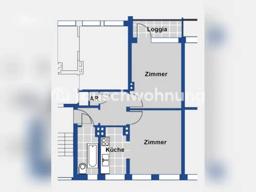 Wohnung zur Miete Tauschwohnung 384 € 2 Zimmer 41 m² Alsterdorf Nord 22307