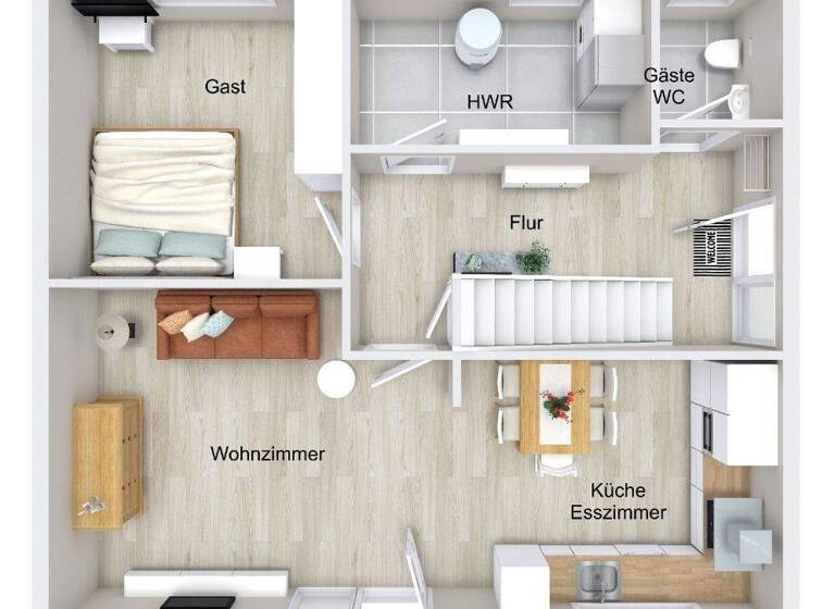 Doppelhaushälfte zum Kauf provisionsfrei 495.000 € 5 Zimmer 123 m² 274 m² Grundstück Rieseby 24354