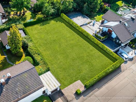 Grundstück zum Kauf 1.450.000 € 760 m² Grundstück Baugenehmigung vorhanden frei ab sofort Oberhaching Oberhaching 82041