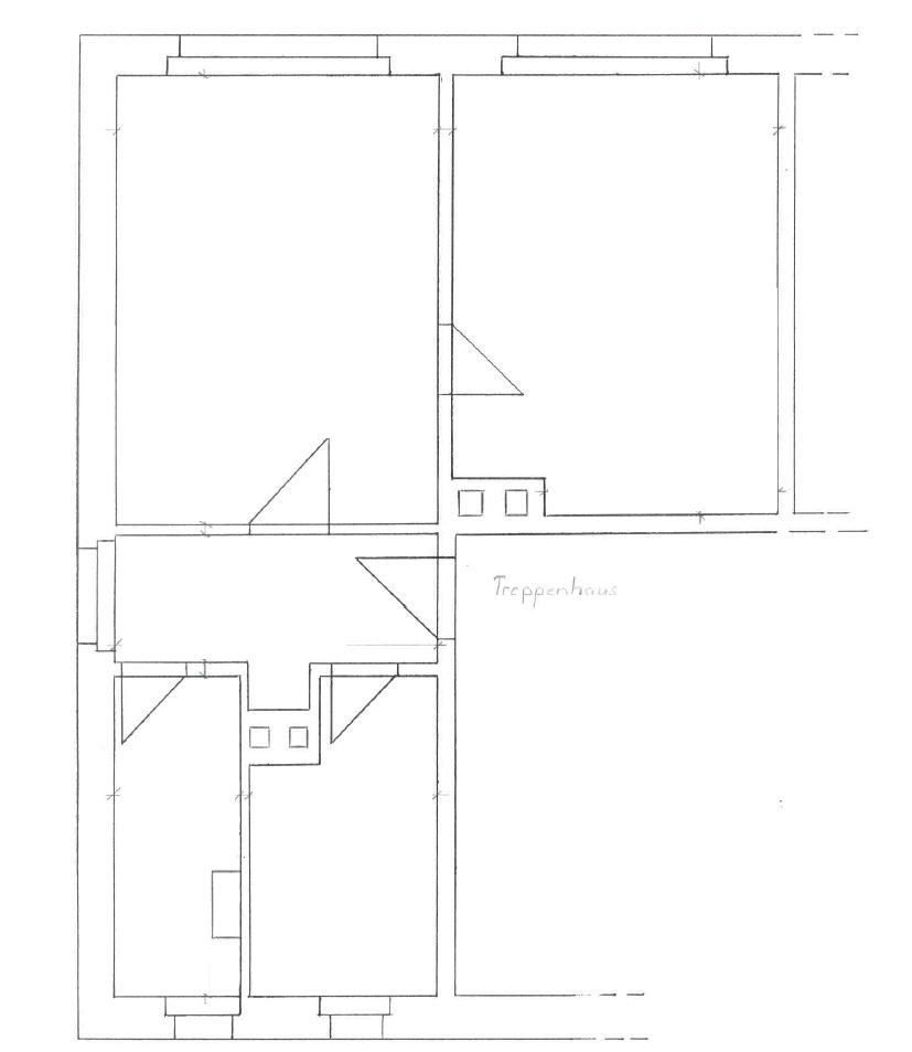 Wohnung zur Miete 300 € 2 Zimmer 46 m²<br/>Wohnfläche 3.<br/>Geschoss Wettiner Ring 10 Colditz Colditz 04680