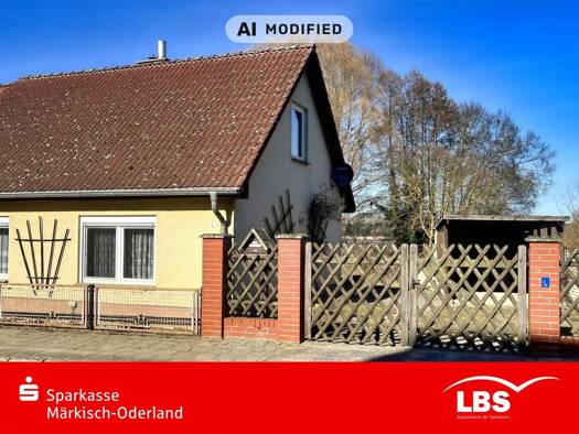 Doppelhaushälfte zum Kauf 95.000 € 2 Zimmer 66 m² 380 m² Grundstück Lietzen Lietzen 15306