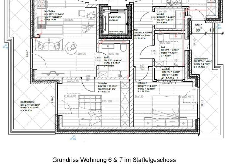 Penthouse zum Kauf 222.000 € 2 Zimmer 56,6 m² frei ab 01.09.2026 Uhlandstraße 1 Papenburg 26871
