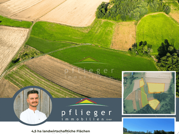 Land-/Forstwirtschaft zum Kauf provisionsfrei 45.491 m² Grundstück Schnellertsham Haarbach 94542