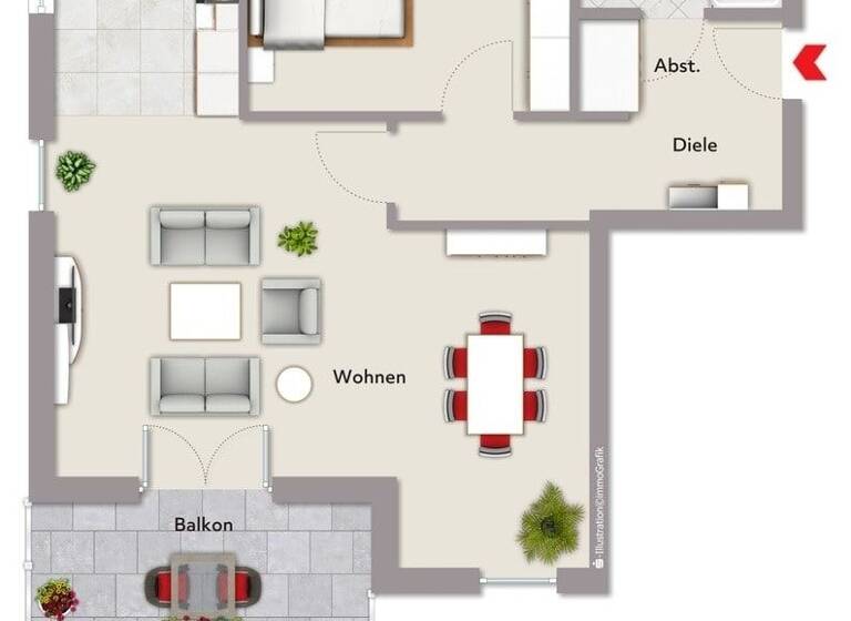 Wohnung zum Kauf 259.000 € 2 Zimmer 78 m² Bad Sassendorf 59505