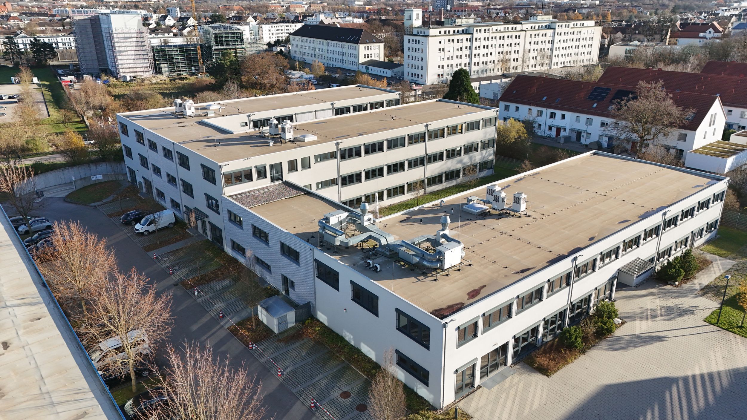 Bürogebäude zur Miete 11 € 4.292 m²<br/>Bürofläche ab 530 m²<br/>Teilbarkeit Lise-Meitner-Straße 5a Kriegshaber Augsburg 86156