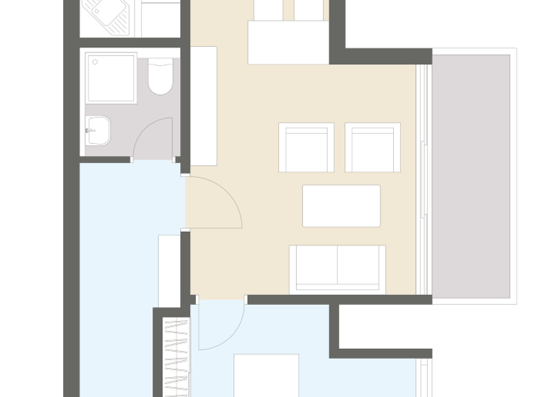 Wohnung zum Kauf 165.000 € 2 Zimmer 37,3 m² 3. Geschoss Sonthofen 87527
