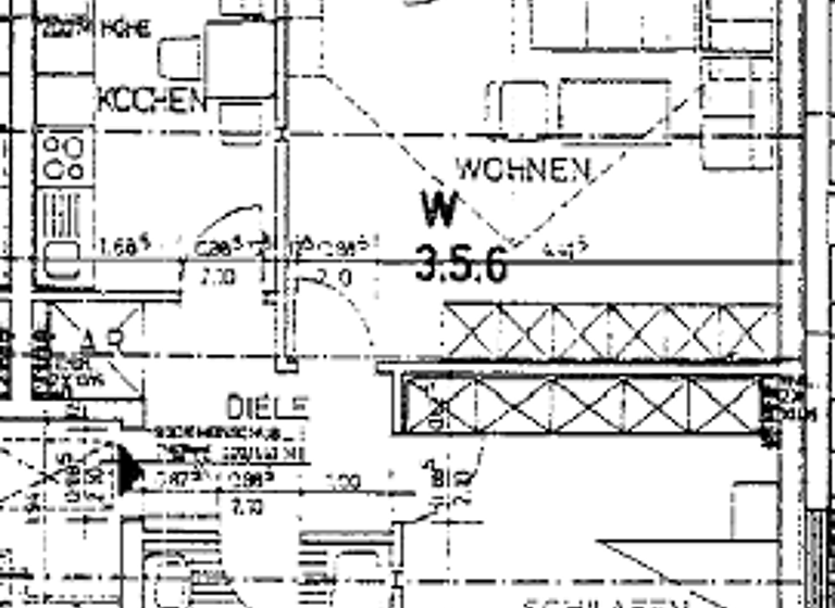 Wohnung zur Miete 365 € 2 Zimmer 66 m² 2. Geschoss frei ab sofort Herrnhuter Straße 29 Kunnersdorf a. d. Eigen Bernstadt auf dem Eigen 02748