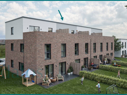 Reihenmittelhaus zum Kauf - Erstbezug 475.000 € 5 Zimmer 149 m² 201 m² Grundstück Dissen Dissen a. T. W. 49201