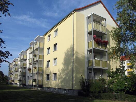 Wohnung zur Miete 351 € 3 Zimmer 58,4 m² 2. Geschoss Werner-Seelenbinder-Str. 47 Gröba Riesa 01591