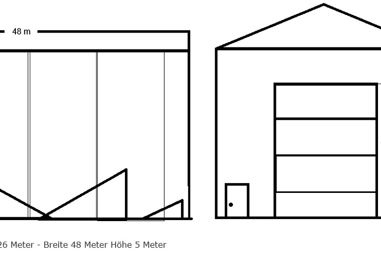 Lagerhalle zur Miete provisionsfrei 1.250 m² Lagerfläche Rasselsteiner Str. 101 Neuwied 56564