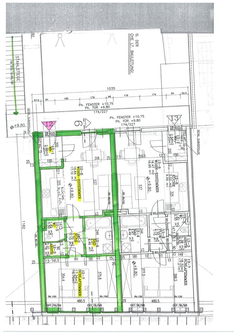 Wohnung zur Miete 534 € 2 Zimmer 52,3 m²<br/>Wohnfläche 3.<br/>Geschoss Liechtensteinstraße 2 Murau 8850