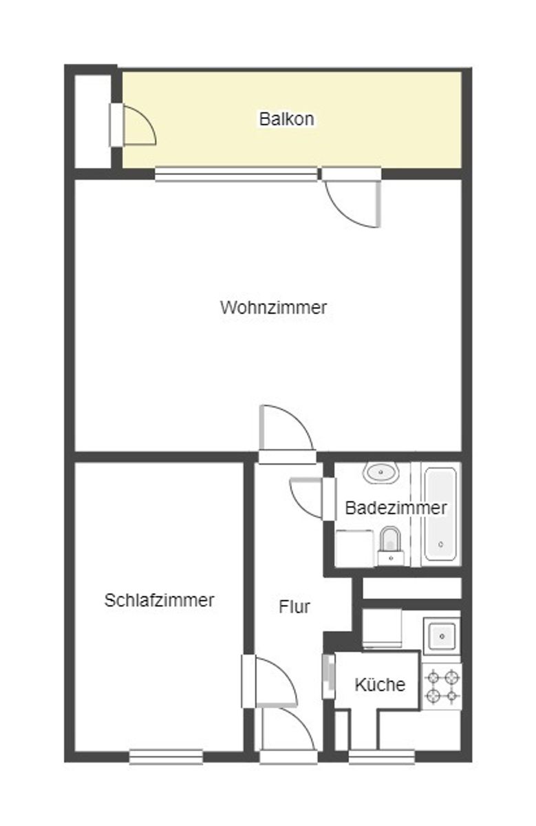 Immobilie zum Kauf als Kapitalanlage geeignet 165.000 € 2 Zimmer 53,6 m²<br/>Fläche Auerberg Bonn 53117