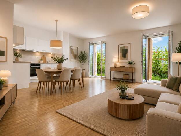 Wohnung zur Miete 1.300 € 2 Zimmer 72 m² EG Gallus Innenstadt I 60326