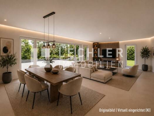 Wohnung zur Miete - Erstbezug 2.495 € 3 Zimmer 141 m² EG Schönberg Birkach 70599