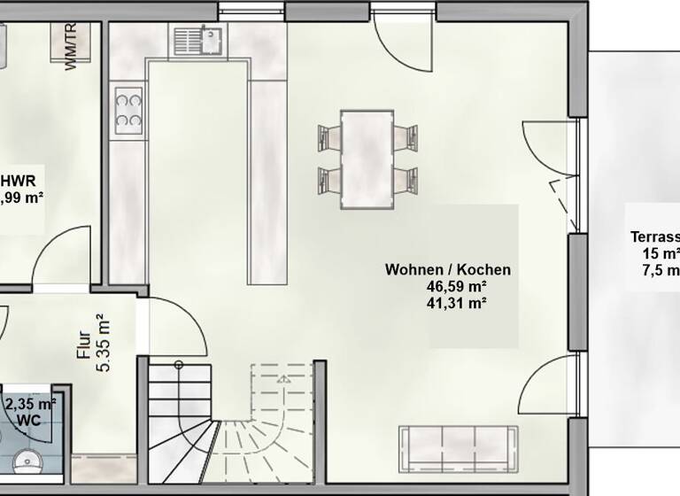 Doppelhaushälfte zum Kauf - Erstbezug 646.000 € 5 Zimmer 137 m² 237,1 m² Grundstück Heinrichsheim Neuburg an der Donau 86633