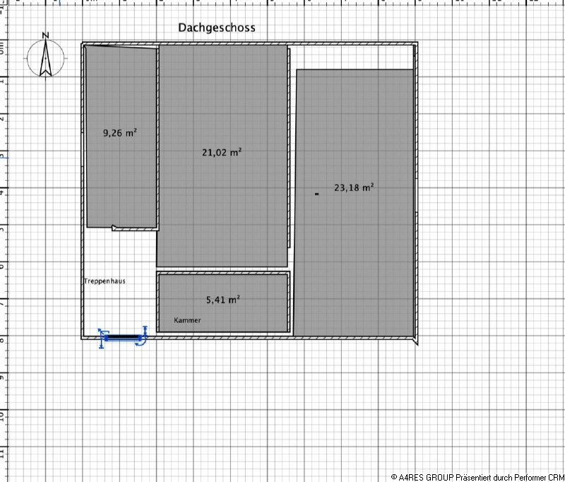 Büro-/Praxisfläche zur Miete 500 € 59,6 m²<br/>Bürofläche Am Weidendamm 7 Bad Freienwalde Bad Freienwalde 16259