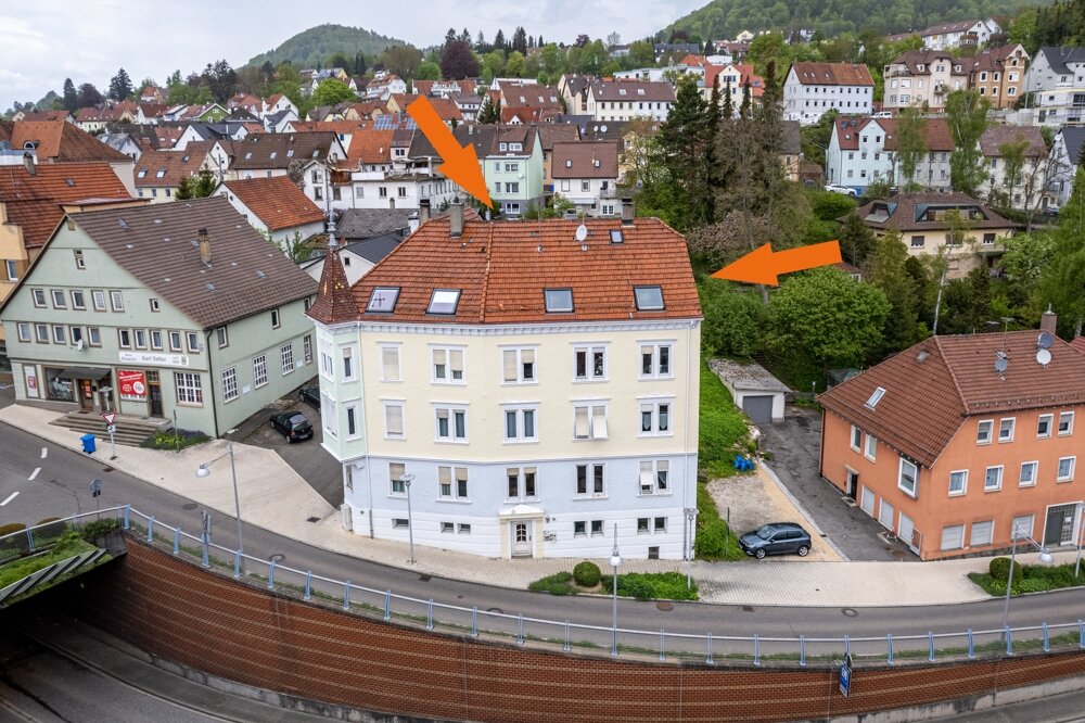 Wohnung zur Miete 480 € 2 Zimmer 50 m²<br/>Wohnfläche Ebingen Albstadt 72458