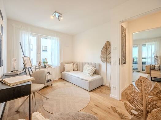 Wohnung zum Kauf - Neubau 385.000 € 1 Zimmer 35,9 m² Sachsenhausen Süd 60599