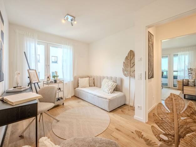 Wohnung zum Kauf - Erstbezug 385.000 € 1 Zimmer 35,9 m² Sachsenhausen Süd 60599