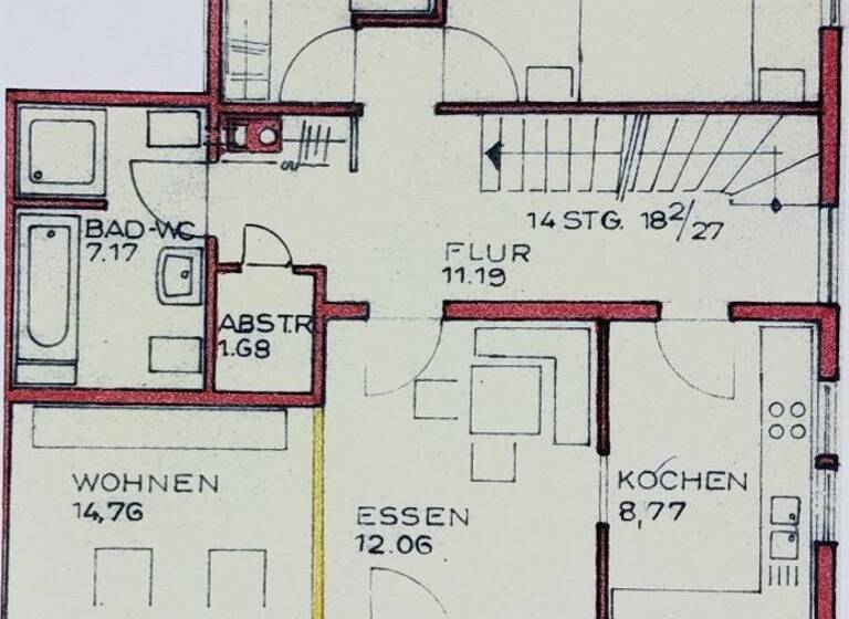 Wohnung zur Miete 720 € 3 Zimmer 80 m² Geschoss 1/2 frei ab 01.04.2026 Grünenbach 88167