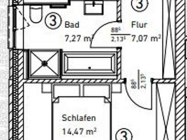 Maisonette zum Kauf - Erstbezug 538.426 € 3 Zimmer 108,2 m² 1. Geschoss Husum Husum 25813