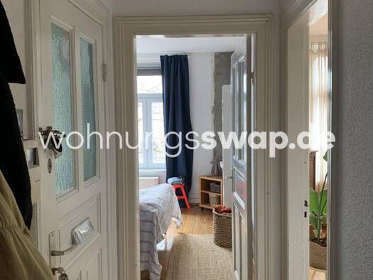 Wohnung zur Miete Tauschwohnung 740 € 2 Zimmer 48 m² 3. Geschoss Winterhude Hamburg 22303