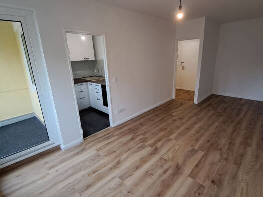 Wohnung zur Miete 700 € 1 Zimmer 30,6 m² Geschoss 1/2 frei ab sofort Meller Bogen 14 Reinickendorf Berlin 13403