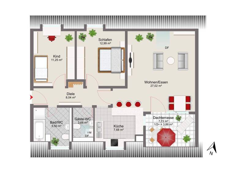 Wohnung zum Kauf 600.000 € 3 Zimmer 79 m² frei ab sofort Obergiesing München 81549