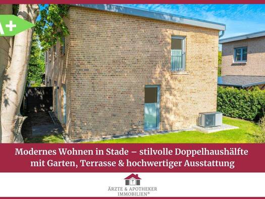 Doppelhaushälfte zum Kauf 489.000 € 5 Zimmer 100 m² 253 m² Grundstück Stade 21682