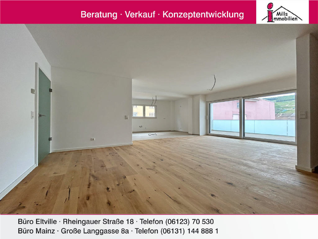 Wohnung zum Kauf 448.000 € 3 Zimmer 110 m²<br/>Wohnfläche Mainzer Straße 11 Bingen Bingen am Rhein 55411