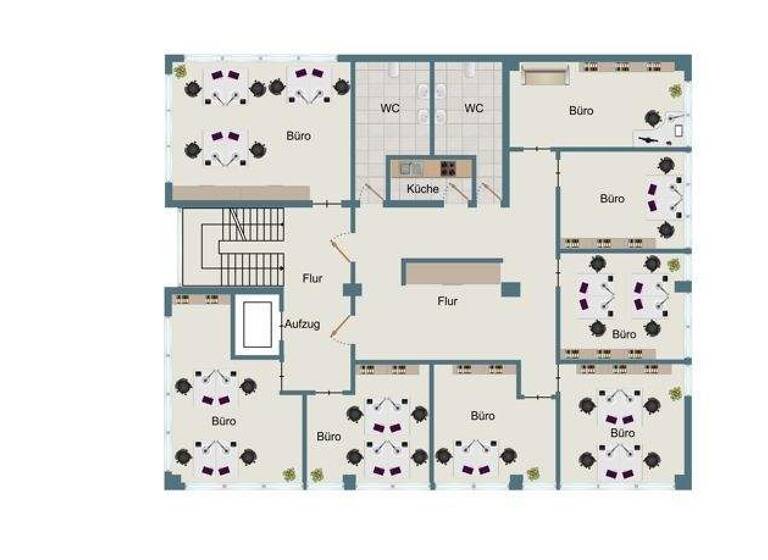 Bürogebäude zur Miete 292 m² Bürofläche Neckargartach Heilbronn 74078