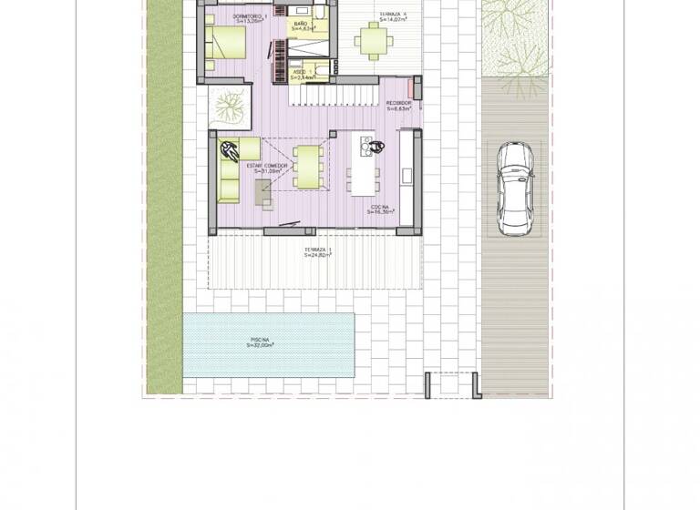 Doppelhaushälfte zum Kauf provisionsfrei 3.200.000 € 4 Zimmer 225 m² 500 m² Grundstück Orihuela Costa