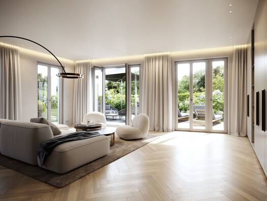 Terrassenwohnung zum Kauf - Erstbezug provisionsfrei 2.950.000 € 3 Zimmer 172 m² Bogenhausen München 81925