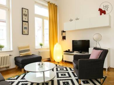 Wohnung zur Miete Wohnen auf Zeit 950 € 2 Zimmer 40 m² frei ab 01.10.2025 Zentrum - Nordwest Leipzig 04105