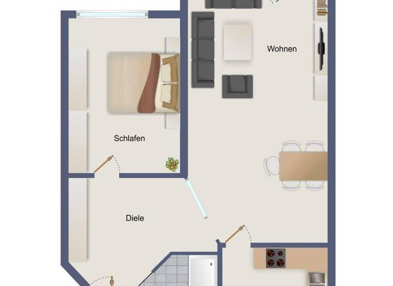 Wohnung zum Kauf 262.000 € 2 Zimmer 69,5 m² 1. Geschoss Laupheim 88471