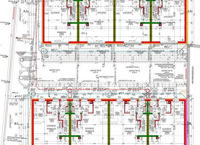 Reihenmittelhaus zum Kauf - Erstbezug 599.000 € 5 Zimmer 145 m² 195 m² Grundstück frei ab sofort Kottingbrunn 2542