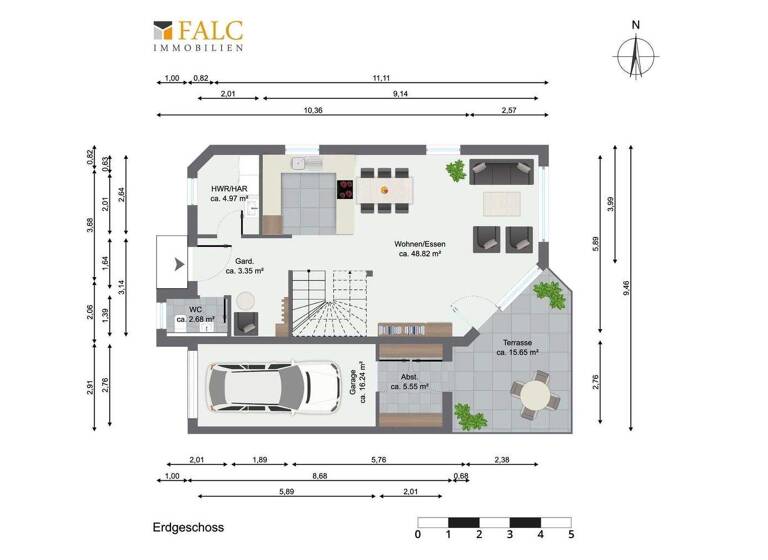 Doppelhaushälfte zum Kauf 399.000 € 5 Zimmer 142 m² 483 m² Grundstück Nikolausberg Göttingen 37077