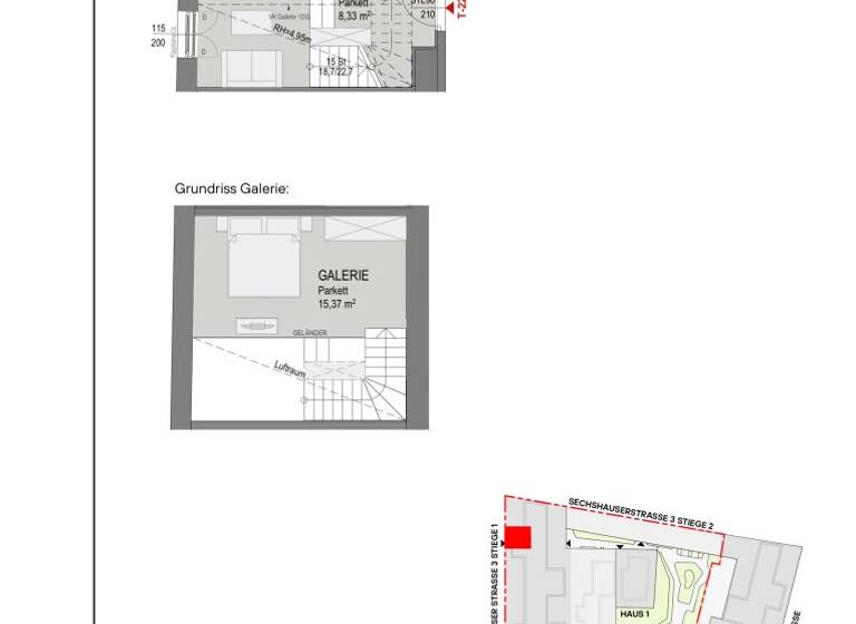 Studio zum Kauf - Erstbezug 319.000 € 1 Zimmer 41,3 m² 2. Geschoss Sechshauser Straße Wien 1150