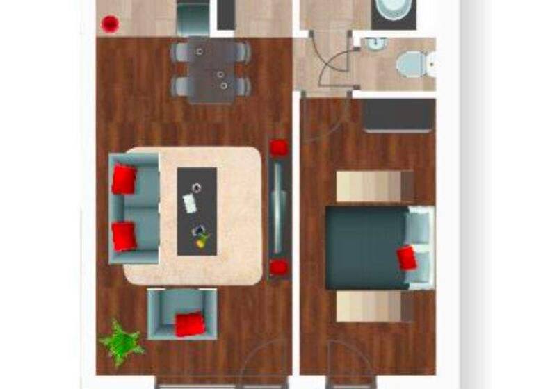 Terrassenwohnung zum Kauf provisionsfrei als Kapitalanlage geeignet 290.000 € 2 Zimmer 49 m² Fonyód 8640