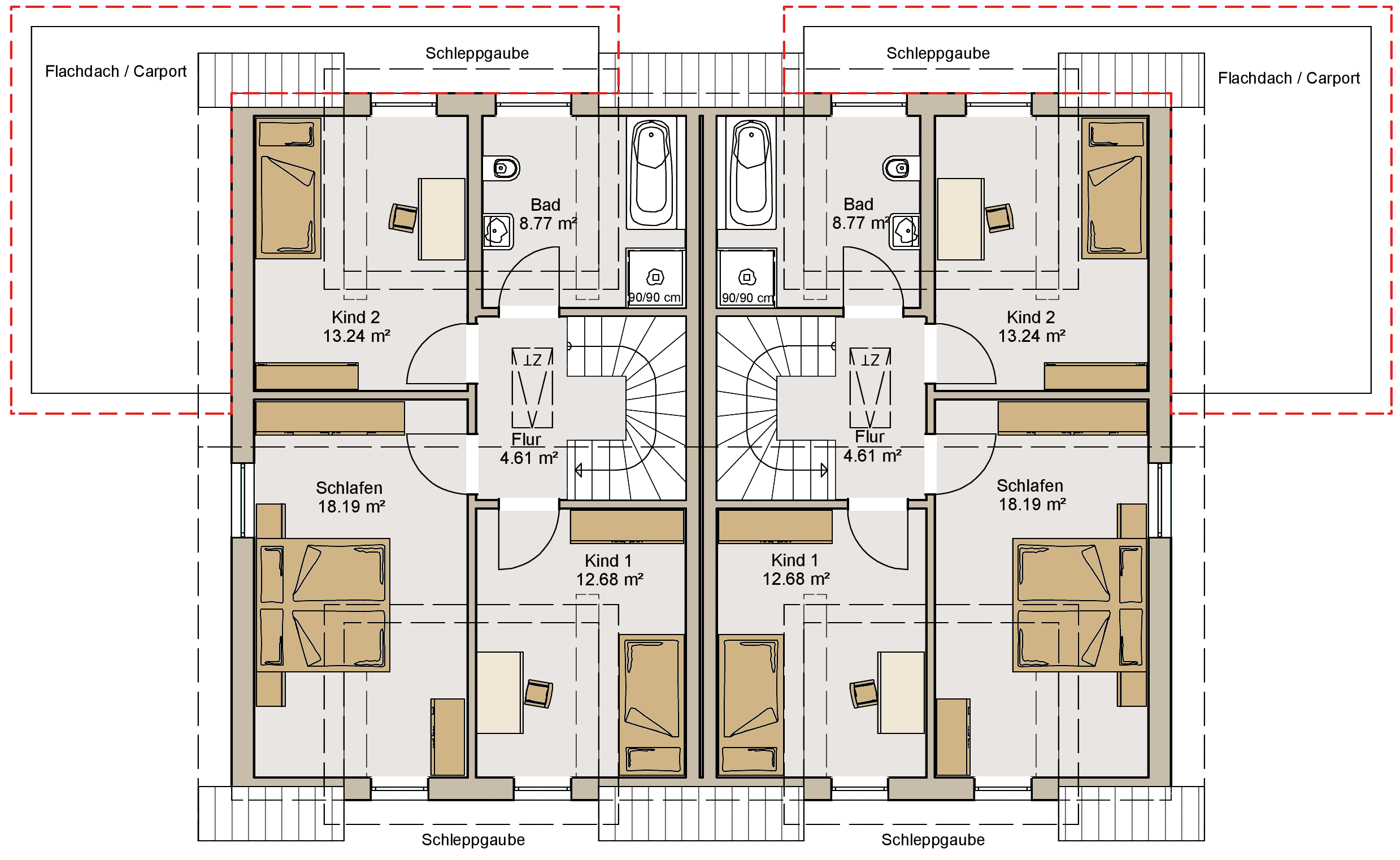 Doppelhaushälfte zum Kauf provisionsfrei 630.000 € 4 Zimmer 119 m²<br/>Wohnfläche 340 m²<br/>Grundstück Hörstein Alzenau 63755