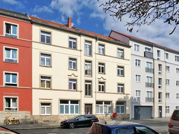 Wohnung zur Miete 628 € 3 Zimmer 60,9 m² EG frei ab 01.09.2026 Schlüterstraße 7 Gruna Ortsamtsbereich Blasewitz 01277