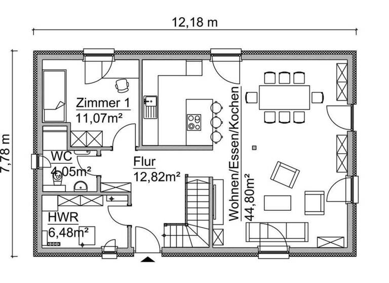 Einfamilienhaus zum Kauf 359.190 € 6 Zimmer 153,4 m² 613 m² Grundstück Bad Düben 04849