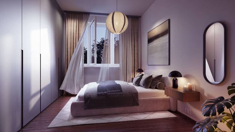 Wohnung zum Kauf - Neubau provisionsfrei 270.750 € 1 Zimmer 42,6 m² 1. Geschoss Liebermannstraße 70 Weißensee Berlin 13088