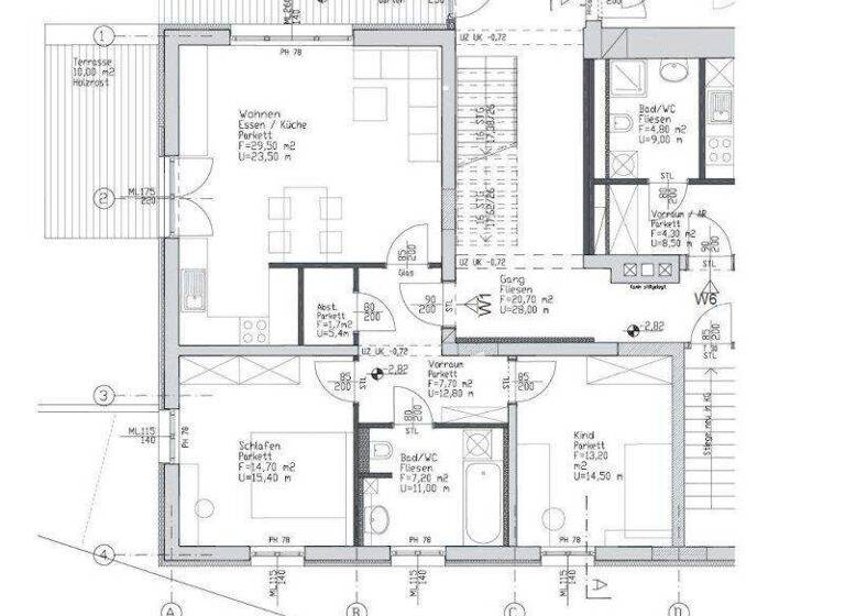 Wohnung zur Miete 575 € 3 Zimmer 74 m² EG Rossegersiedlung 18 Fischbach 8654